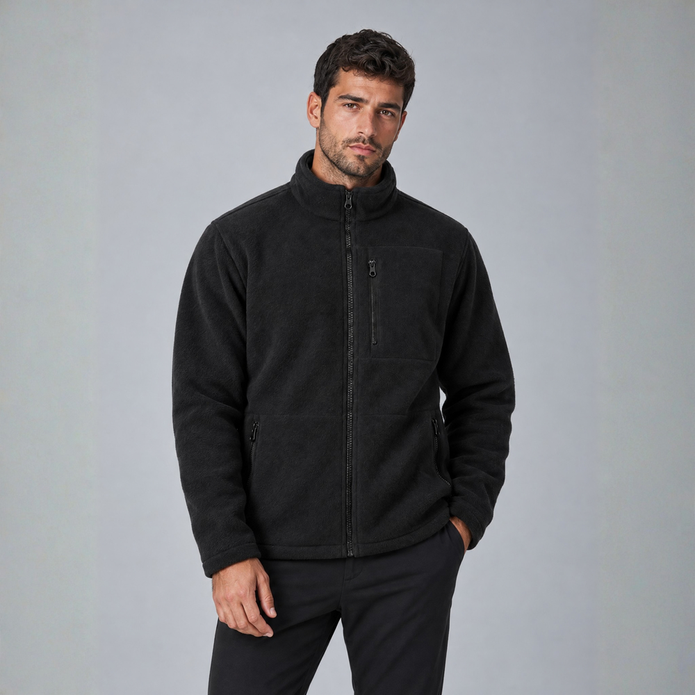 Ανδρική Ζακέτα Fleece Χωρίς Κουκούλα