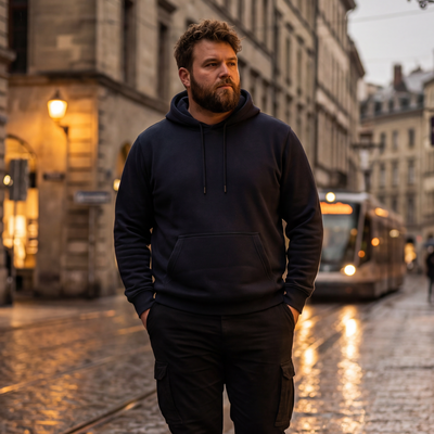 Ανδρικό Φούτερ με Κουκούλα