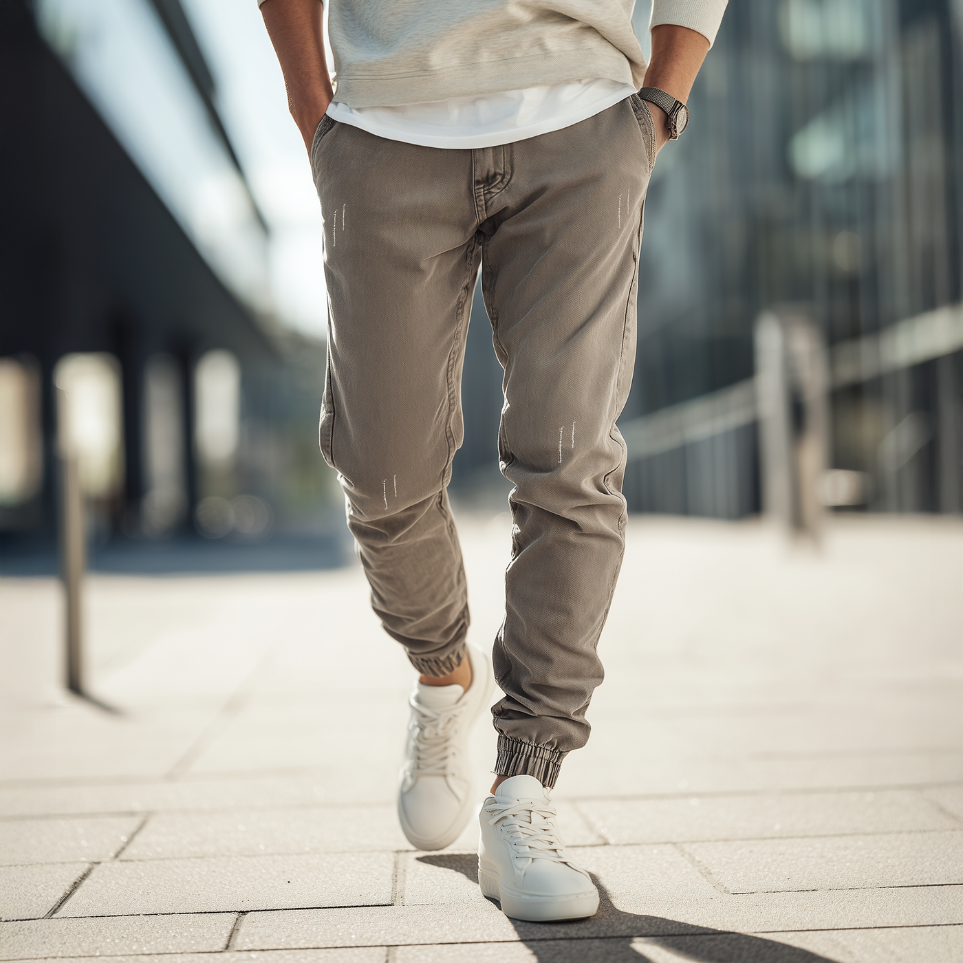Ανδρικό Παντελόνι Τζιν Ελαστικό σε Boyfriend Εφαρμογή