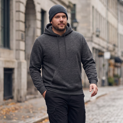 Ανδρικό Φούτερ με Κουκούλα