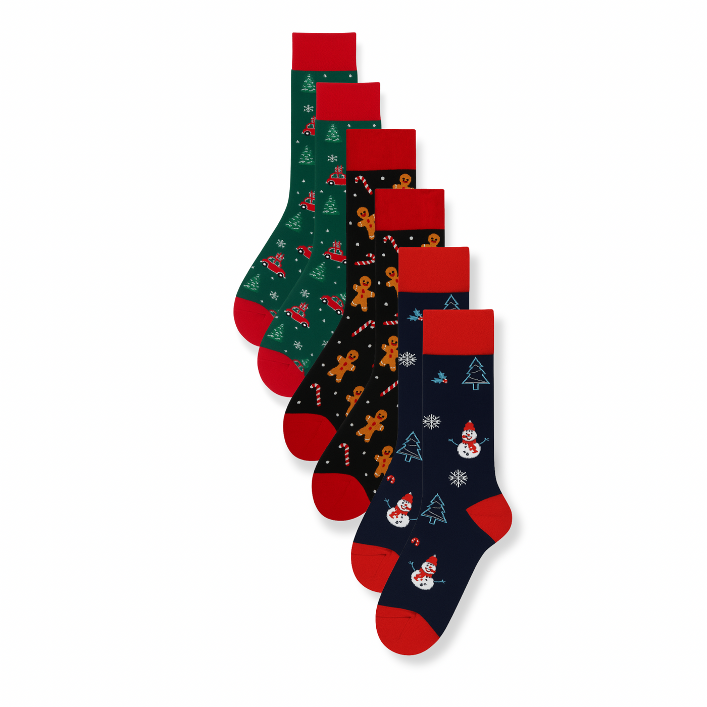 Ανδρικές Κάλτσες Χριστουγεννιάτικες 3Pack