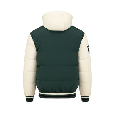 Ανδρικό Μπουφάν Κολλεγιακό με Κουκούλα