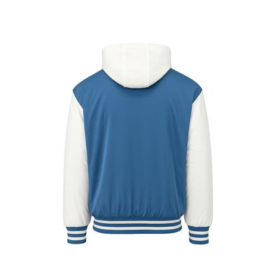 Ανδρικό Μπουφάν Κολλεγιακό με Κουκούλα