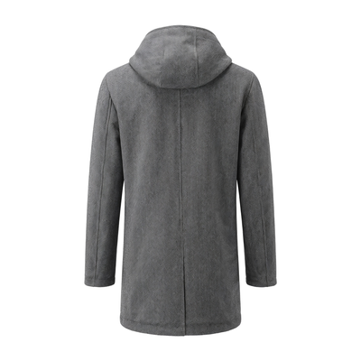 Ανδρικό Ημίπαλτο με Κουκούλα