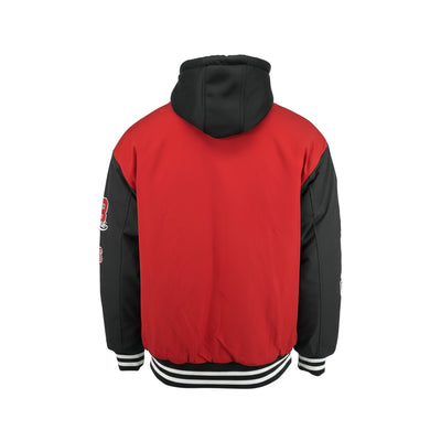 Ανδρικό Μπουφάν Κολλεγιακό με Κουκούλα