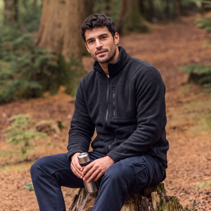 Ανδρική Ζακέτα Fleece Χωρίς Κουκούλα
