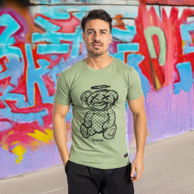 Ανδρικό T-Shirt Teddy Bear (861) - Panda Clothing