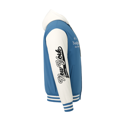 Ανδρικό Μπουφάν Κολλεγιακό με Κουκούλα